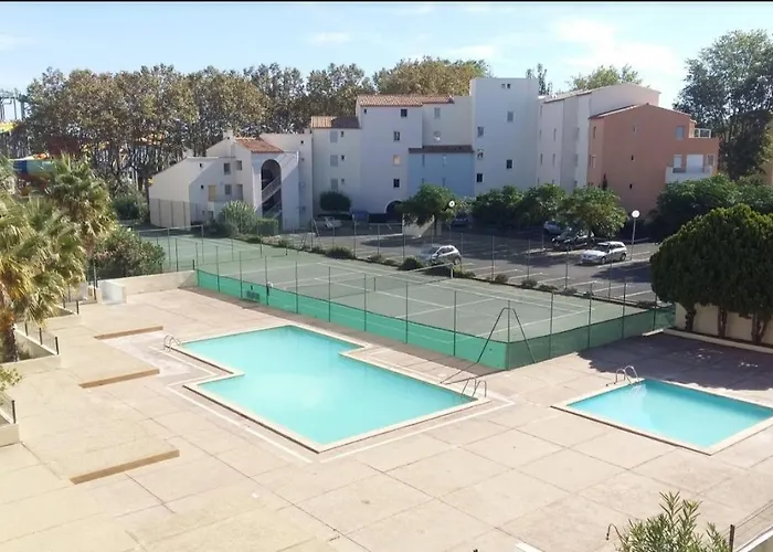 6p Richelieu 200m Plage, Terrasse, Piscine, Tennis, Parking 公寓 *